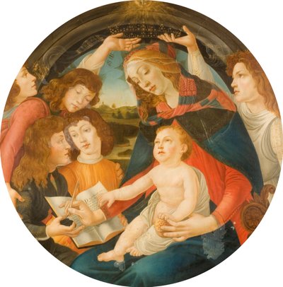 Madonna of the Magnificat by Sandro Botticelli
